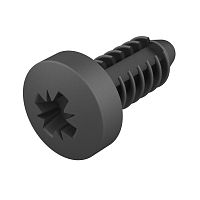 Cylindrical head rivet FBAnylonthreaded