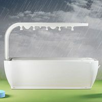 Stainless steel Vichy shower DIMhorizontalfor spa