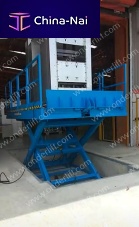 Scissor lift table ESP-L serieshydraulicstationaryloading dock