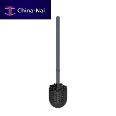 Metal toilet brush 477.20B010floor-mountedblack