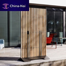 Acacia screen wall M2-MAR220galvanised steelthermo-lacquered steelfor restaurant