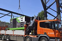 Electrically-powered hydraulic power pack 200constructioncompact
