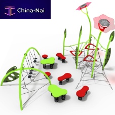 Playground obstacle course FLORI MEADOW slalomparkourclimber