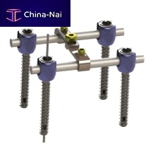 Thoraco-lumbar osteosynthesis unit Ti-6AI-4V ELI posterioradult