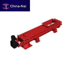 Screw conveyor horizontaltransportelectric drive