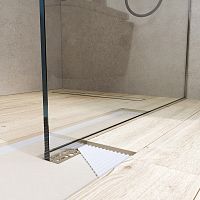 Stainless steel edge trim EUROGLASS 330Sfor tilefor showerfor interior