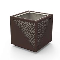 Airport planter HERITAGEfor indoor usepowder-coated steelsquare
