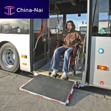Side-mount lift gate MBB MEDIRAMPEfor wheelchair
