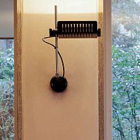 Contemporary wall light indoormetaladjustable