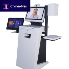 Reception interactive kiosk Versatility Kioskfor airportwith touch screen