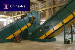Single-shaft shredder Mac 1500for cardboard