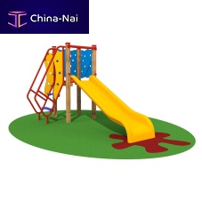 Upright slide BRIGITTEfor playgroundpolyethylenefiberglass