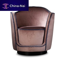 Contemporary armchair SV12/Rvelvetbrown