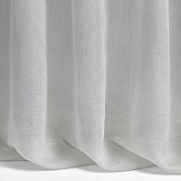 Plain sheer curtain fabric PRESTO woolPESwashable