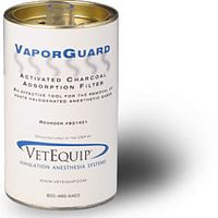 Anesthesia machine carbon dioxide absorbent VaporGuard