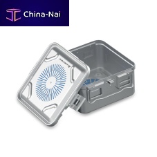 Instrument sterilization container Plasma (H2O2) Low Temperature Modelwith filteranodized aluminumaluminum