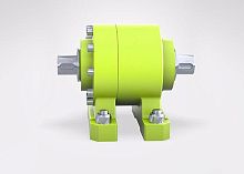 Rotary actuator hydraulicmechanical