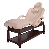 Mechanical massage table Archerwith adjustable height backrestwith headrestwith armrests