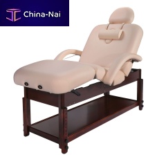 Mechanical massage table Archerwith adjustable height backrestwith headrestwith armrests