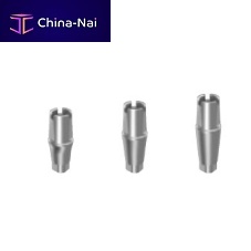 Titanium implant abutment OPSTxxx seriesinternal tri-lobestraightcastable