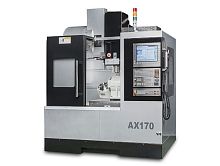 5-axis CNC machining center AX170verticalwith rotary tilting tableHSK A-63