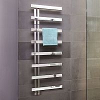 Hot water towel radiator ALBAN 0...500 wcontemporarystainless steel
