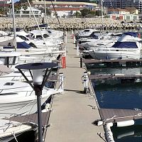 Concrete floating dock ALL-CONCRETErubberrubber