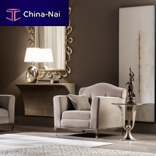 Traditional armchair GHIRIGORIfabric