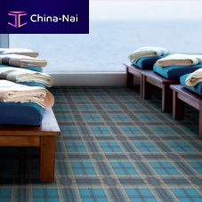 Tufted carpet OCEAN LINEpolyamidewoolpatterned