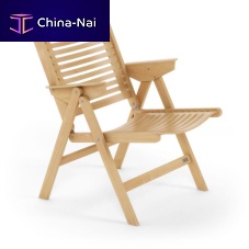 Scandinavian design armchair teakwalnutfolding