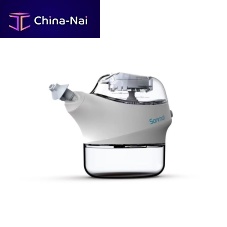 Battery-powered nasal irrigator
