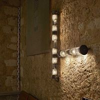 Contemporary wall light IN THE TUBEindooroutdoorcast aluminum