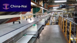 Fiberglass conveyor belt for washingchemical-resistantcold-resistant