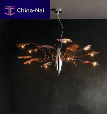 Original design chandelier CAYSaluminumcoppercommercial