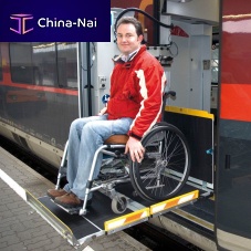 Standard lift gate MBB TRAINLIFTfor wheelchairvehiclesemi-automatic