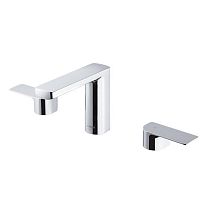 Double-handle washbasin mixer tap 5790-91-80CPcountertopchrome-plated brassstainless steel