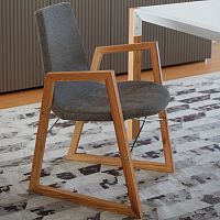 Contemporary chair Ray indoorfabricleather