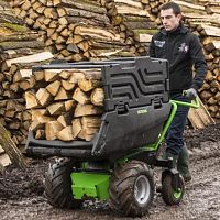 Front-loading mini dumper DONKYwheeledelectric
