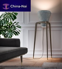 Floor-standing lamp MILAN 2019woodencontemporarycorded