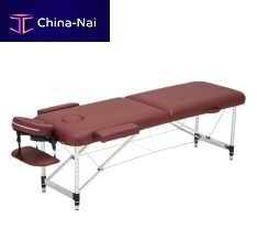 Mechanical massage table DP-2723-123portablewith adjustable height backrestwith headrest