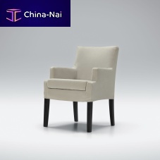 Contemporary chair MERLINindoorfabricleather