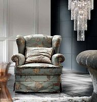 Classic armchair BERGYtextilewingbergere