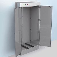 Wall-mounted pass-through 524D2-2TR