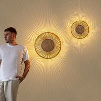 Contemporary wall light CLAVA UP indooroakash