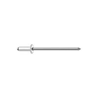 Button head rivet stainless steelgray