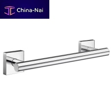 Chrome-plated brass grab bar H0861016straightwall-mountedfor hotel