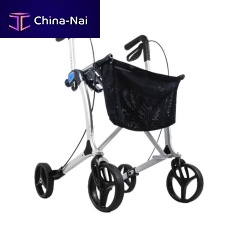 4-wheel rollator 70205with seatwith basketheight-adjustable