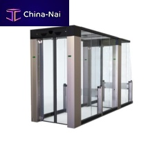 Airport security air lock PasSecfor access controlautomaticnon-return