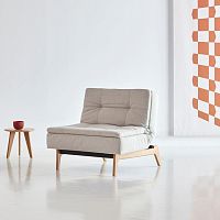 Contemporary fireside chair Dublexo Eikfabricsteelbed