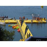 Floating dock mooringfor marinaspolyethylene